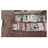 Box of Baseball and Football Cards,1980’s to 2010’s