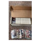 Box of NFL Pro Set Football Cards