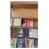 Box of Chicago Cubs and White Sox Baseball Cards from 1990’s