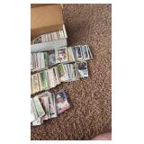 Box of Mixed Baseball Cards, Some Stars, Parallels, Vintage and Modern, Most Cards are Sleeved