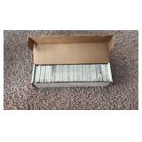 Box of NFL Pro Set Football Cards