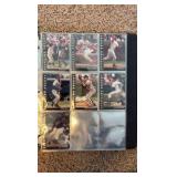 Binder of Baseball All Star and Insert Card From 1990’s