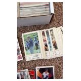 Box of Baseball and Football Cards, Includes Vintage Oversized Vikings Cards and Vikings McDonalds Cards