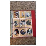 Binder Filled With Vintage Baseball Cards, Action Packed All Time Greats Babe Ruth, Hank Aaron, Nolan Ryan and Others