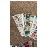 Huge Oversized Card and Sticker Panel Lot, Dozens of Cards, Stars, Babe Ruth Card, Vintae Stickers and More