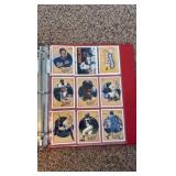 Binder Filled With Vintage Baseball Cards, Action Packed All Time Greats Babe Ruth, Hank Aaron, Nolan Ryan and Others