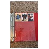 Binder Filled With Vintage Baseball Cards, Action Packed All Time Greats Babe Ruth, Hank Aaron, Nolan Ryan and Others