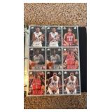 Binder Of NBA Rookie and Prospect Cards, Some Mixed Football and Baseball Rookies on the Last Few Pages, 39 Pages of Cards