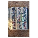 Binder of Baseball Cards, Higher End Sets With Stars and Rookies, Lots of Big Money Star Cards and Inserts, 32 Pages of Cards