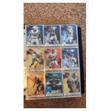 HUGE Binder of Football Cards, 98 Pages, 1990’s to 2020’s Lots of Stars, Rookies and Other Cards
