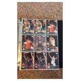 Binder Of NBA Rookie and Prospect Cards, Some Mixed Football and Baseball Rookies on the Last Few Pages, 39 Pages of Cards