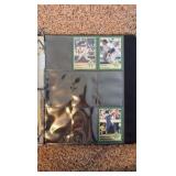 Binder of Baseball All Star and Insert Card From 1990’s