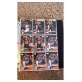 Binder Of NBA Rookie and Prospect Cards, Some Mixed Football and Baseball Rookies on the Last Few Pages, 39 Pages of Cards