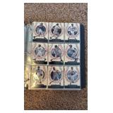 Binder of Baseball Cards, Higher End Sets With Stars and Rookies, Lots of Big Money Star Cards and Inserts, 32 Pages of Cards