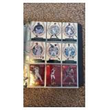 Binder of Baseball Cards, Higher End Sets With Stars and Rookies, Lots of Big Money Star Cards and Inserts, 32 Pages of Cards