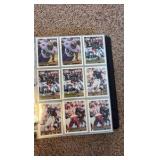 HUGE Binder of Football Cards, 98 Pages, 1990’s to 2020’s Lots of Stars, Rookies and Other Cards