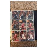 Binder Of NBA Rookie and Prospect Cards, Some Mixed Football and Baseball Rookies on the Last Few Pages, 39 Pages of Cards