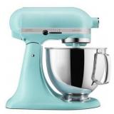 KitchenAid ARTISAN® SERIES 5 QUART TILT-HEAD STAND MIXER - MINERAL WATER BLUE | Retail $540