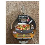 Gotham Steel Diamond Nonstick Heavy Duty Ceramic Jumvo Cooker With Lid, 5.5 qt. size, Pan Dishwasher Safe