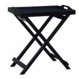 Convenience Concepts Designs2Go Folding Tray Table, Black