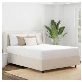 AllerEase Cotton Fresh Mattress Protector - Full Size Cotton Zip Flexfit Waterproof Allergy Defense Odor Neutralizing