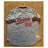 Vintage Jersey Cooperstown Collection Rod Carew | Size 54 Jersey