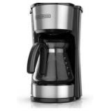 BLACK+DECKER CM0755S 4-in-1 - FIVE-Cup Coffee Station Coffeemaker, Stainless Steel