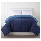 Full/Queen Home Expressions Ultra Soft Down Alternative Reversible Comforter