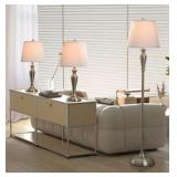 3 Piece Lamp Set Stylecraft Traditional Elegance I 3-pc. Lamp Set | Retail $200