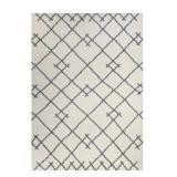 Indoor Area Rug 5-Feet X 7-Feet Cream Color With Gray Accents From Project 62 Pile 100% Olefin 5x7 Area