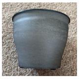 Natural IronStone Garden/Flower Pot, 1.99 Gallon Size 10 Inches Wide Timberline Cappuchino Color