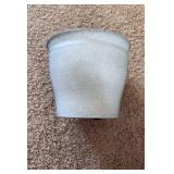 Natural IronStone Garden/Flower Pot, 1.99 Gallon Size 10 Inches Wide Gray Color