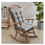 Rocking Chair Cushion Premium Pads Non Skid Slip Backed Set of Upper and Lower with Ties JUST THE CUSHIONS CHAIR NOT INCLUDED
