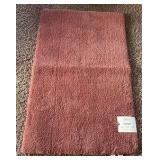 Pink Bath Rug/Mat Very Soft 24 inches x 40 inches Linder. Street Brand