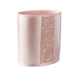 Popular Bath Sinatra Modern Bath Waste Basket Modern Classic Contemporary Decorative Beautiful Designs Bathroom Decor for Home Luxury Bath, Blush Pink Color (The Last Picture Is Deceiving as the Camer