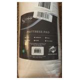 Twin XL | Sleep Philosophy Mattress Pad Twin XL Sized Bed Featuring Scotchgard 3M Moisture Management Technology