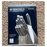 Silvercap 14 Piece Knife Block Set, Black | Retail $260