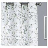 2 Panel Regal Home Arlo Grommet Top Energy Saving Blackout Set of 2 Curtain Panel Curtain | Natural Color | Length: 84 Inch Curtain Width: 38 Inch