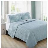 King Reversible Quilt Set Madelinen Fenwick Coastal Quilt Set with 2 Shams