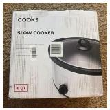 Cooks 6-qt. Stainless Steel Slow Cooker