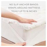 Queen | Mattress Topper Great Bay Home By Kyla Soft Comfortable 2" Mattress Topper