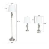 3 Piece Lamp Set Stylecraft Traditional Elegance I 3-pc. Lamp Set | Retail $200