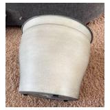 Natural IronStone Garden/Flower Pot 14-Inches Wide 3.6 Gallon Gray Color