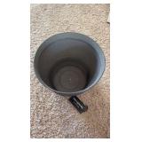 Natural IronStone Garden/Flower Pot, 1.99 Gallon Size 10 Inches Wide Timberline Cappuchino Color