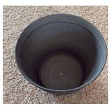 Natural IronStone Garden/Flower Pot, 1.99 Gallon Size 10 Inches Wide Timberline Cappuchino Color