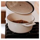 Round Enameled Cast Iron Dutch Oven Good Quality Material