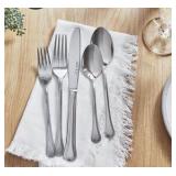 65-Piece Flatware Set, Henckels Brand High End Set, Classy Elegant Set, 18/10 Stainless Steel 65 Pieces, Spoons, Knives, Forks and Serving Set