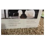 Sienna Table Lamp 26.75in x 15in x 15in Elegant Hand Applied Finish, Polyresign Material 100 Watts Max (bulb not included)