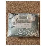 King Reversible Quilt Set Madelinen Fenwick Coastal Quilt Set with 2 Shams