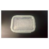 14 Piece Locking Glass Food Storage Containers. Combination of Square and Round